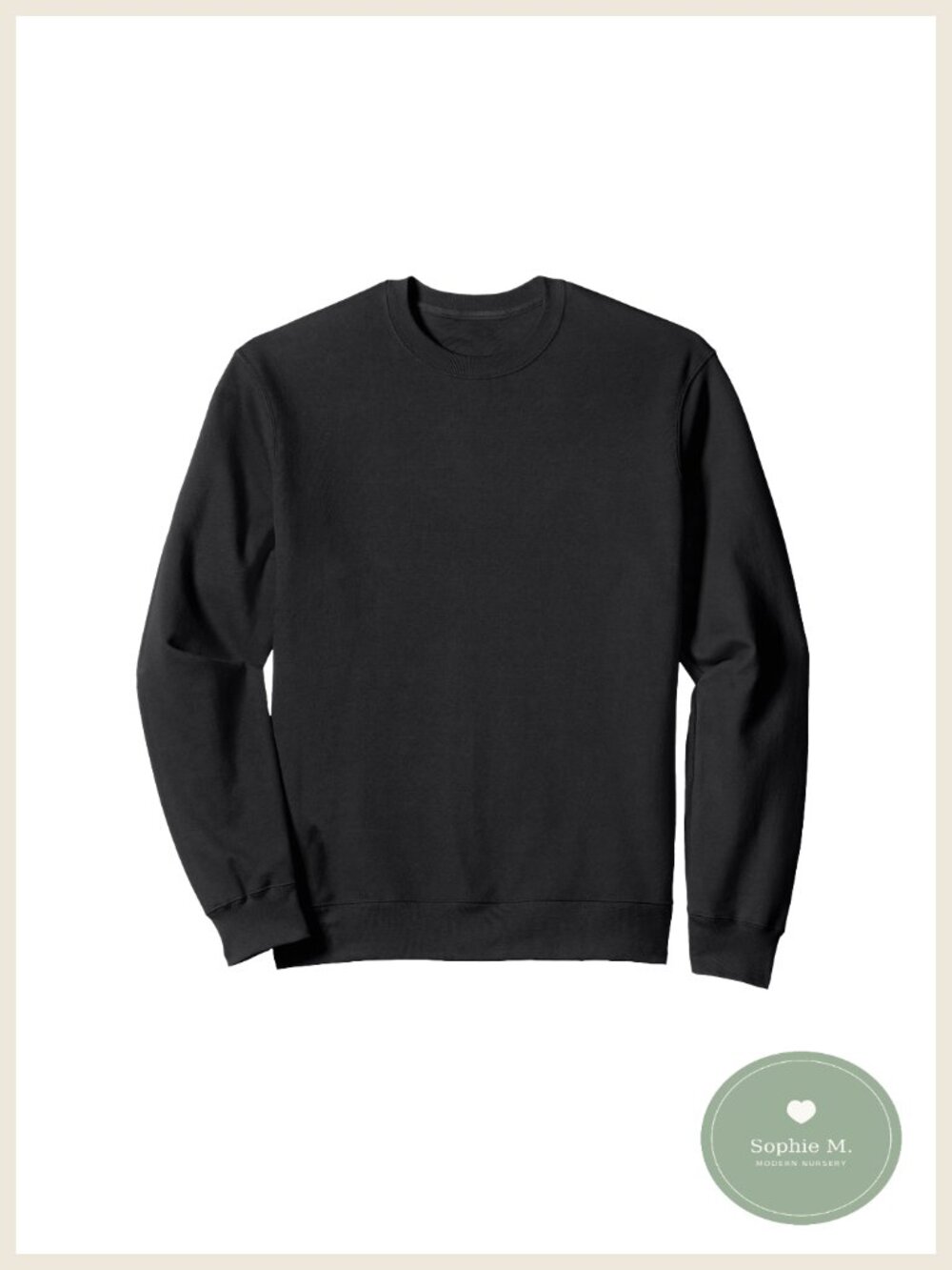 Sister Baby Pregnancy Bottle Sweatshirt Classic Fit
